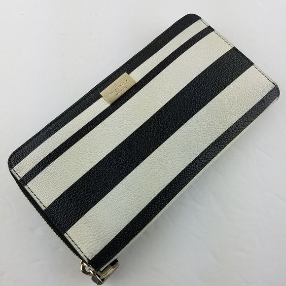 kate spade Handbags - Kate Spade Bonbon Stripe Neda Arbour Hill Wallet